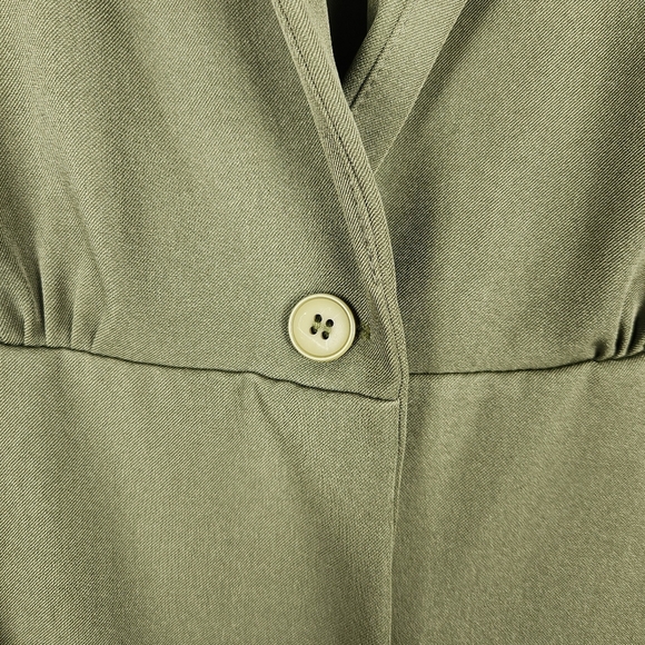 2/$15 Shein Size XL Olive Green Blazer - Picture 6 of 6